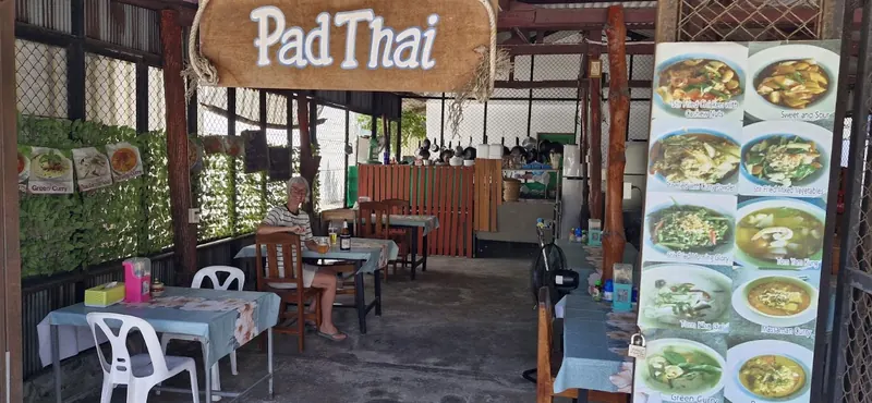 Pad Thai restaurant in Bang Por, Koh Samui